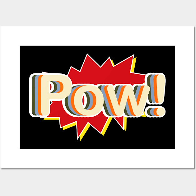 pow Wall Art by FIFTY CLOTH